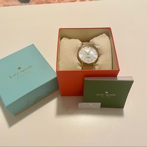 Kate Spade New York Metro Blush Leather Watch